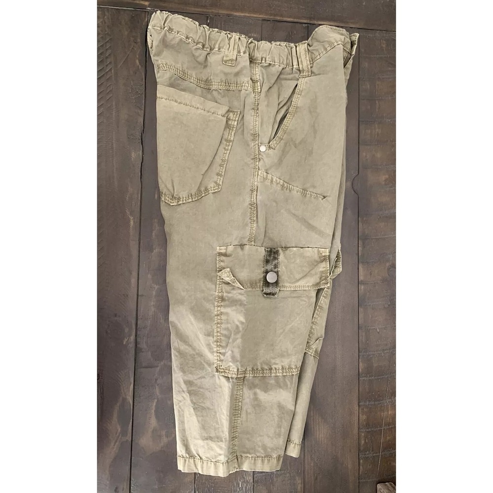 NEW Boys 3 Pommes Boutique Olive Clam Diggers SZ 10/12 NWT (M23) 0185